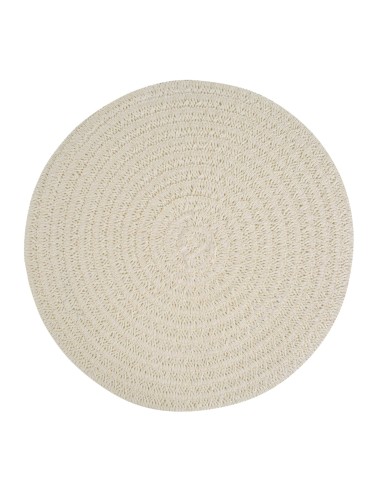 PODKŁADKA BOHO 9 FI 38 CM KREMOWY