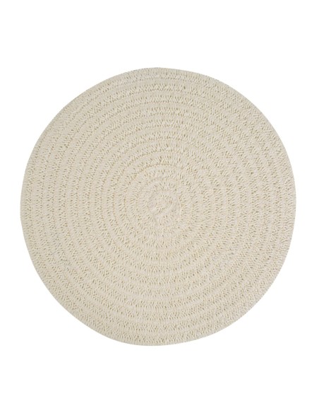 PODKŁADKA BOHO 9 FI 38 CM KREMOWY