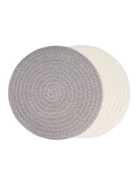 PODKŁADKA BOHO 9 FI 38 CM KREMOWY