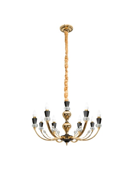 LAMPA MELBA (01) FI 71 X 120 CM ZŁOTY