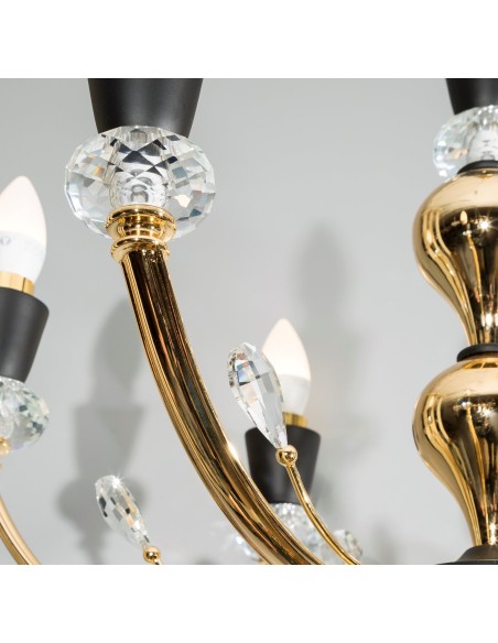 LAMPA MELBA (01) FI 71 X 120 CM ZŁOTY