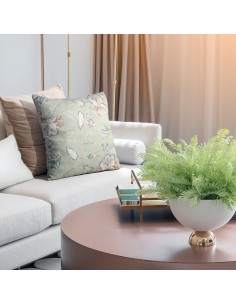 POSZEWKA FLORE 5 45 X 45 CM JASNOZIELONY 2