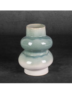 WAZON DEKORACYJNY LIANA (05) FI 17 X 23 CM KREMOWY 2