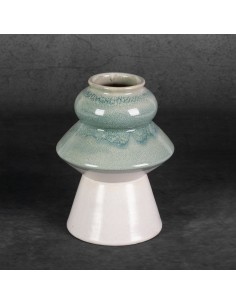 WAZON DEKORACYJNY LIANA (07) FI 17 X 23 CM KREMOWY 2