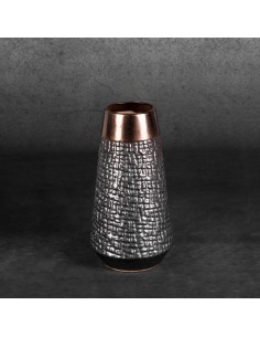 WAZON DEKORACYJNY MORENA (03) O 14 X 26 CM KREMOWY 2