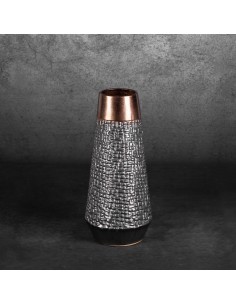 WAZON DEKORACYJNY MORENA (04) FI 16 X 34 CM KREMOWY 2