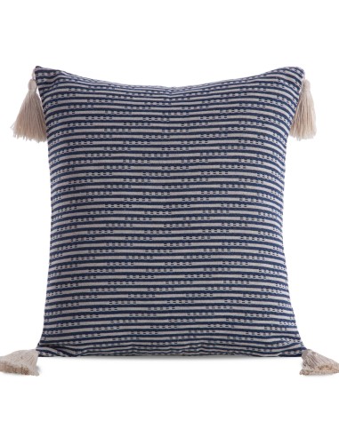 POSZEWKA BOHO 6 45 X 45 CM GRANATOWY