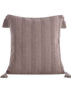 POSZEWKA BOHO 8 45 X 45 CM BRĄZOWY