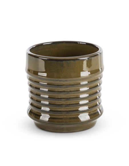 CERAMIKA FI 11 X 11 CM BRĄZOWY