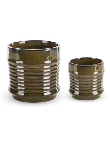 CERAMIKA FI 11 X 11 CM BRĄZOWY