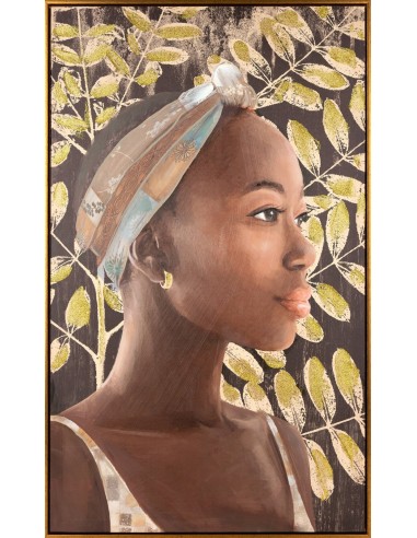 OBRAZ 517A 60 X 100 CM BRĄZOWY