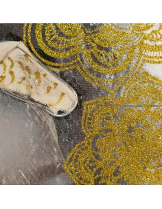 OBRAZ 541 80 X 80 CM BEŻOWY 2