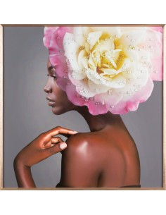 OBRAZ 543B 60 X 60 CM RÓŻOWY