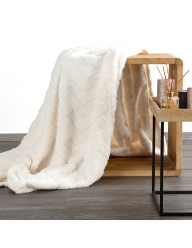 KOC D91 CARO 70 X 160 CM KREMOWY