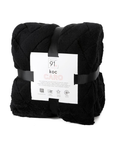 KOC D91 CARO 70 X 160 CM CZARNY