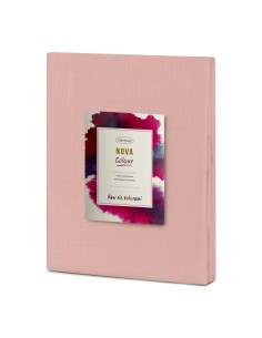 POSZEWKA NOVA COLOUR 180 X 200 CM PUDROWY RÓŻ 2