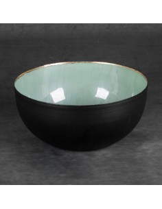 MISA DEKORACYJNA DORA (02) FI 20 X 9 CM CZARNY 2