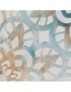 OBRAZ 486A 80 X 80 CM NIEBIESKI 2