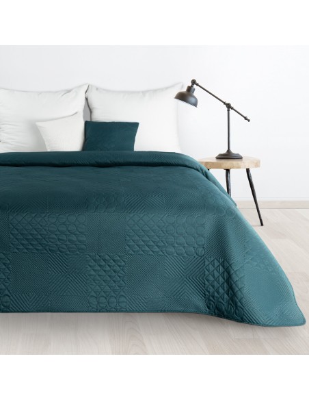 NARZUTA D91 BONI 5 170 X 210 CM CIEMNOTURKUSOWY