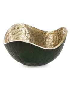 MISA DEKORACYJNA PEDRO3 (04) 25 X 25 X 13 CM CIEMNOZIELONY