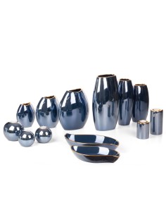 KULA DEKORACYJNA AMORA1 (1) FI 9 X 9 CM GRANATOWY 2