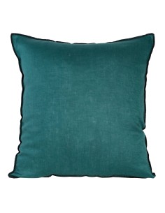 POSZEWKA LEN 5 45 X 45 CM TURKUSOWY