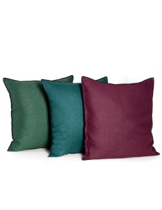 POSZEWKA LEN 5 45 X 45 CM TURKUSOWY 2