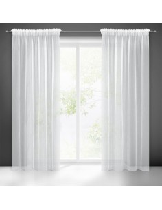 FIRANA GOTOWA PILAR NA TAŚMIE 140 X 270 CM BIAŁY