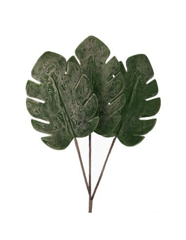 KWIAT LIŚĆ 41 56 CM CIEMNOZIELONY