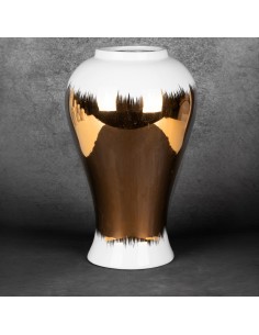 WAZON DEKORACYJNY TALA (03) FI 27 X 47 CM BIAŁY 2