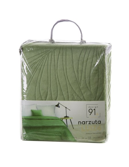 NARZUTA D91 LUIZ 4 220 X 240 CM JASNOZIELONY