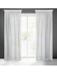 FIRANA GOTOWA MONIC NA TAŚMIE 140 X 270 CM BIAŁY