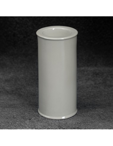 ŚWIĄTECZNA CERAMIKA FI 7 X 15 CM PERŁOWY