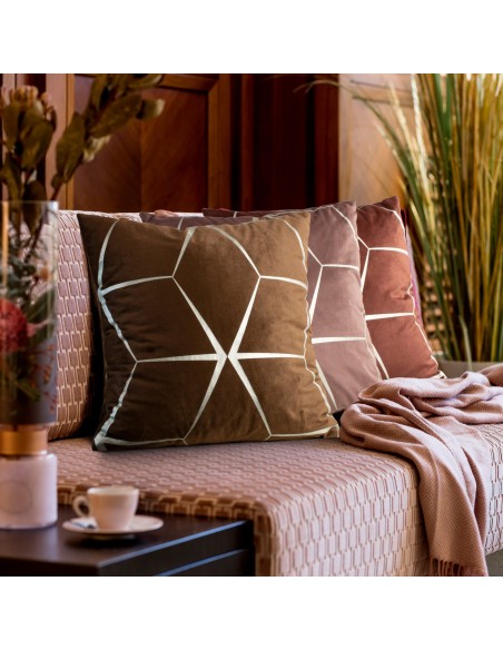 POSZEWKA BLINK 28 45 X 45 CM BRĄZOWY