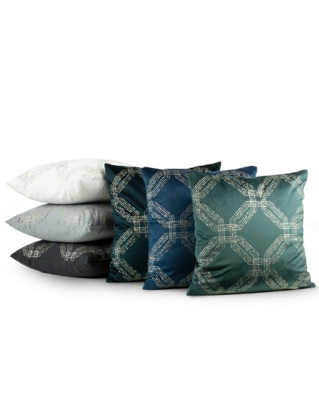 POSZEWKA BLINK 30 45 X 45 CM CIEMNOMIĘTOWY