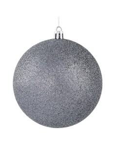 BOMBKA CHOINKOWA FI 8 CM GRAFITOWY