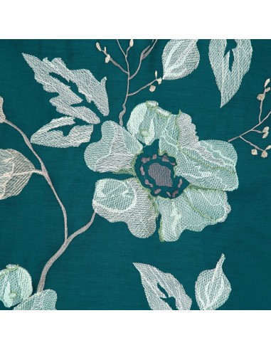 KOMPLET POŚCIELI HAFT6 160 X 200 CM TURKUSOWY