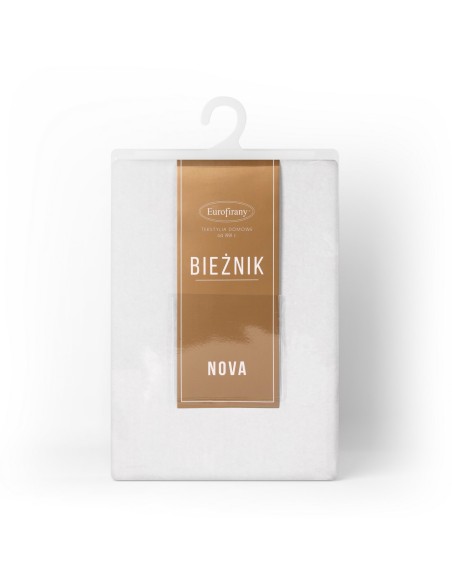 OBRUS ZOJA 40 X 200 CM BIAŁY