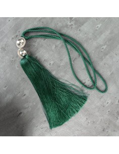 SZNUR DEKORACYJNY NAOMI 76 X 38 CM CIEMNOTURKUSOWY