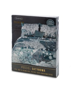 KOMPLET POŚCIELI CR 160 X 200 CM STALOWY 2