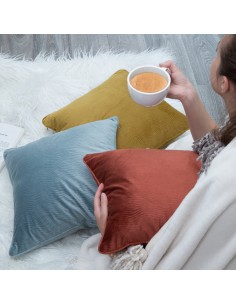 POSZEWKA LILI 40 X 40 CM CIEMNONIEBIESKI 2