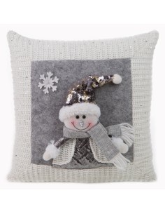 ŚWIĄTECZNA POSZEWKA KEVIN 40 X 40 CM BIAŁY