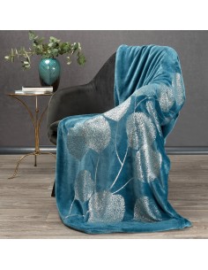 KOC GINKO2 150 X 200 CM NIEBIESKI