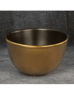 MISA DEKORACYJNA EBRU FI 25 X 15 CM CZARNY 2