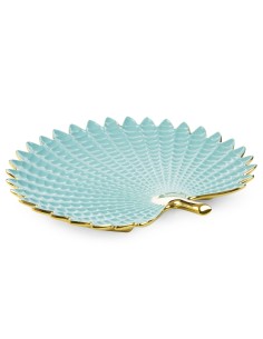 PATERA DEKORACYJNA HIRAL 40 X 38 X 5 CM JASNONIEBIESKI