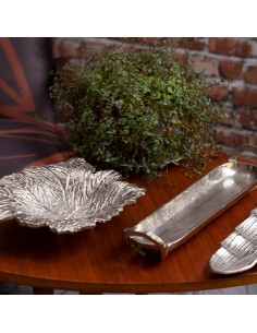 PATERA DEKORACYJNA SARA (04) 55 X 19 X 4 CM SREBRNY 2