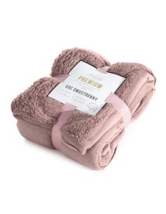 KOC TEDY 150 X 200 CM RÓŻOWY 2