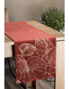 OBRUS BLINK 16 35 X 220 CM CEGLASTY