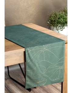 OBRUS BLINK 18 35 X 220 CM CIEMNOMIĘTOWY