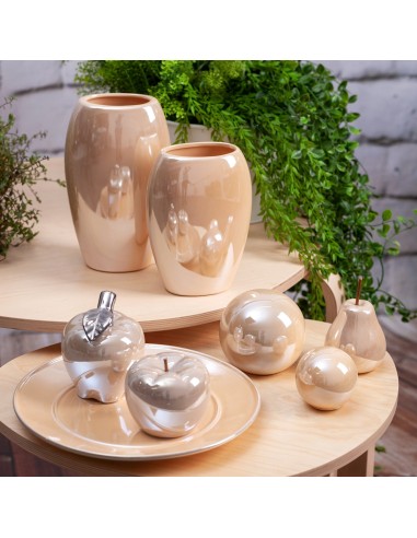 KULA DEKORACYJNA SIMONA6 (01) FI 12 X 11 CM BEŻOWY